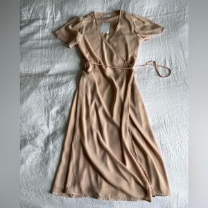 Oak + Fort Wrap Dress